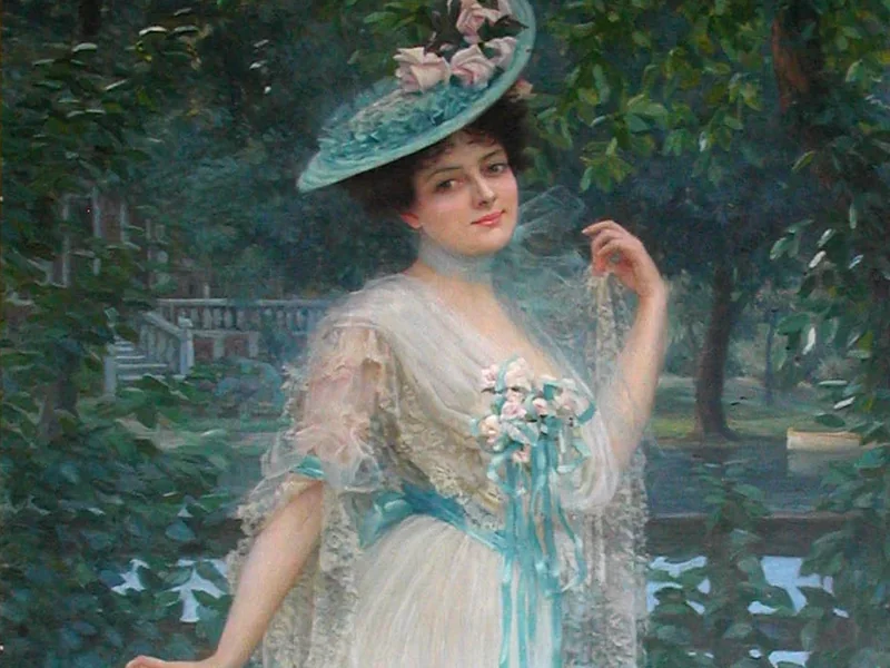 1863-Paul Jobert - Ritratto di Phylomena Lynch, moglie di Jobert